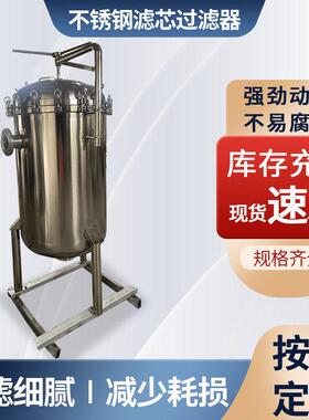 加工工业不锈钢滤芯式过滤器不锈钢精密过滤器316L不锈钢过滤器