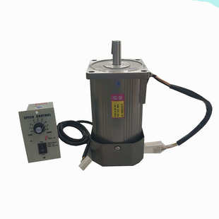 申研60W90W120W180W350W光轴调速/定速电机马达单相220V/三相380V