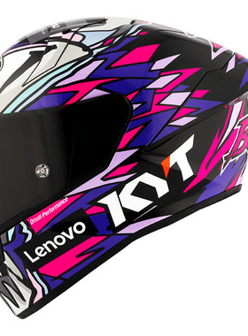 KYT全盔摩托车头盔碳纤维全盔夏男防雾轻便赛道盔机车装备进口KX