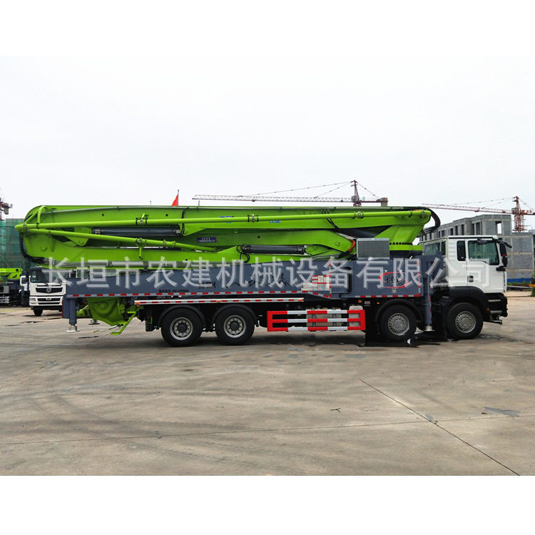农建机械 58米混凝土泵车 440马力水泥泵车 结构稳定操作方便
