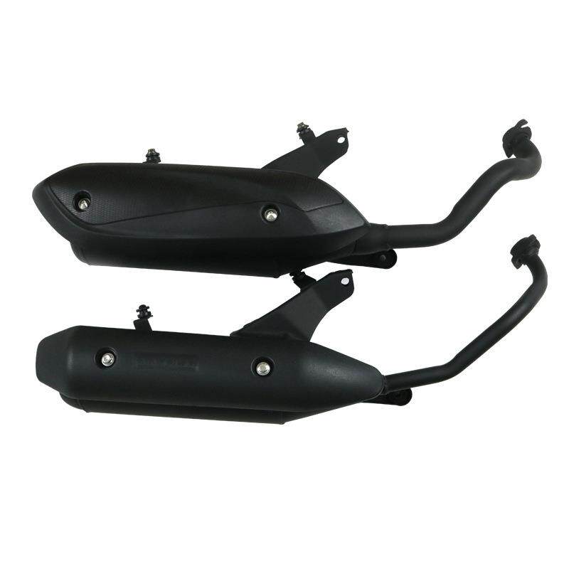 工厂直销巧格100福喜100静音排气管鬼火100消声器JOG100改装