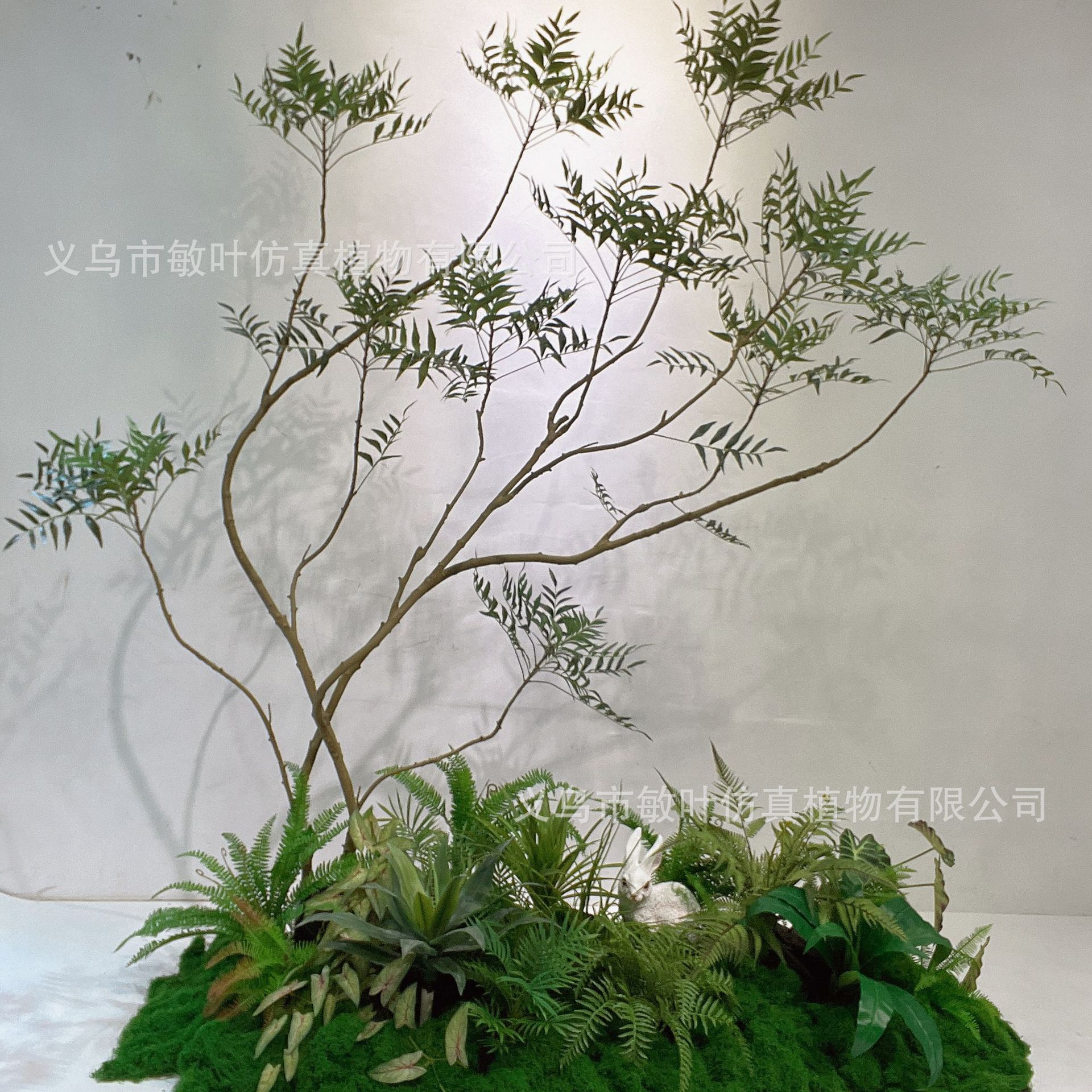 仿真南天竹黄天竹十大功劳婚庆