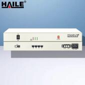 数字电话光端机4路纯电话语音对讲音频单模单纤20公里1对桌面