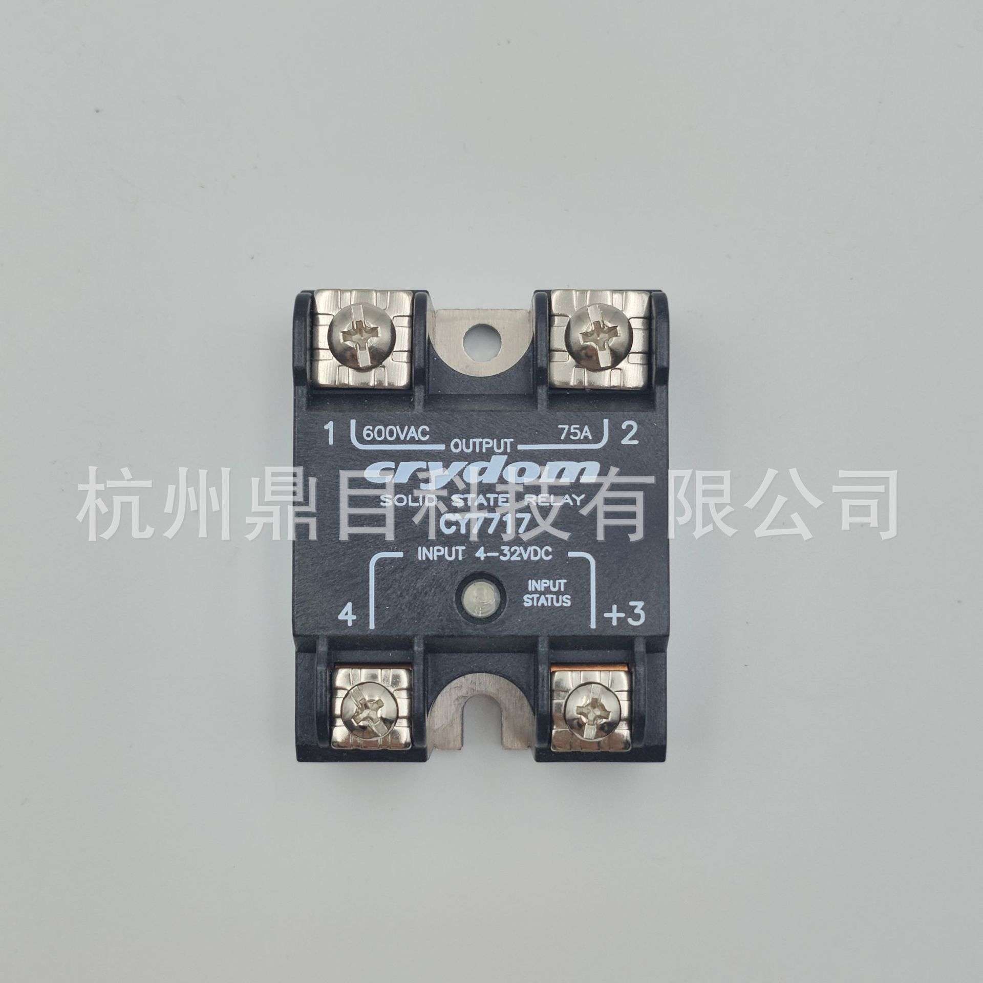 快达固态继电器CY7717 40A 3-32VDC 控制 24-480VAC 输出 SSR
