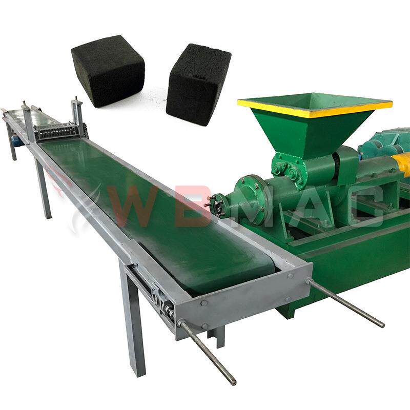 兰炭制棒机梅花炭煤粉制碳机高压碳粉煤棒成型机万铂