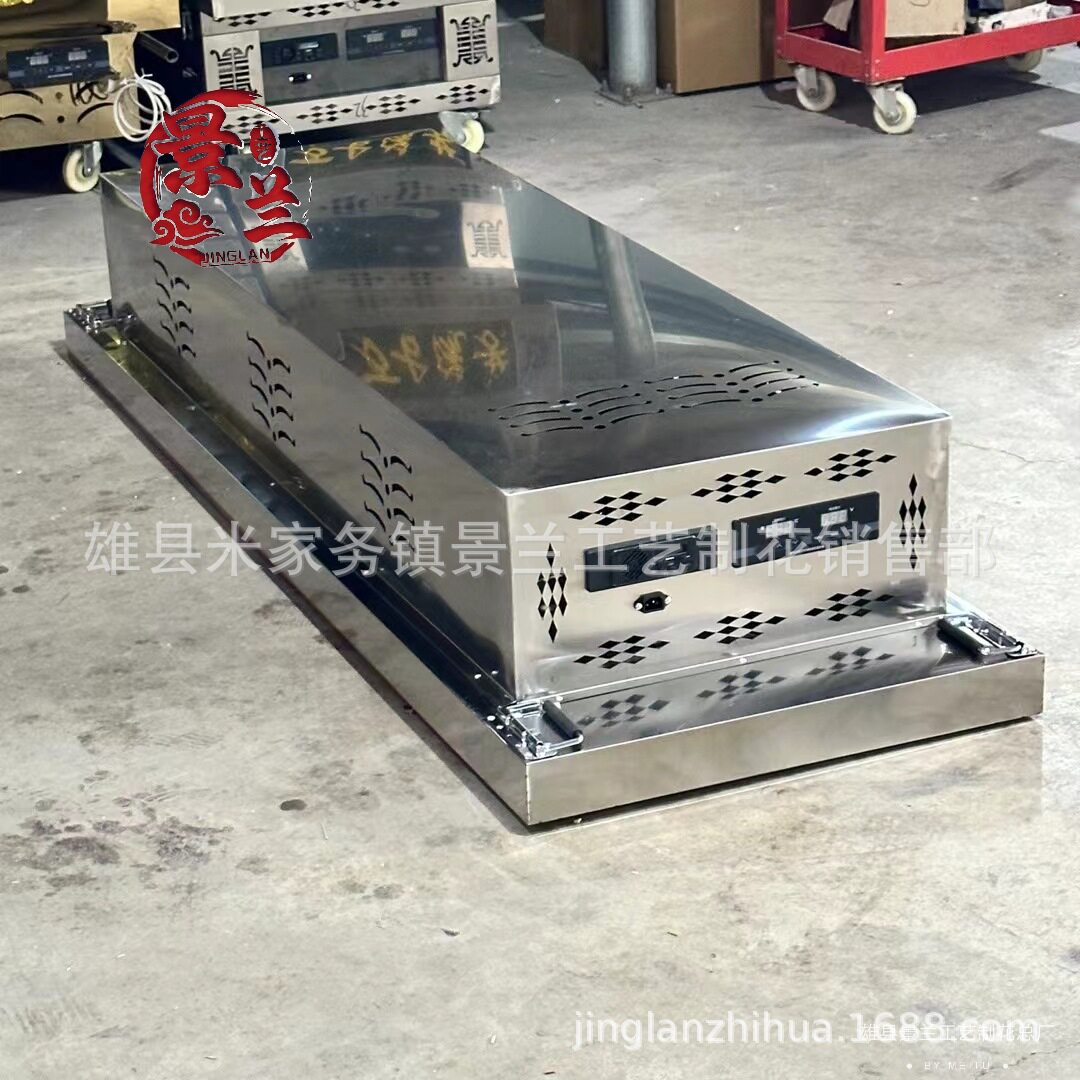 殡仪馆用不锈钢车载冰棺