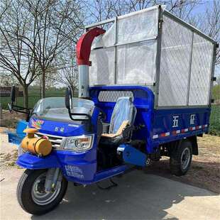 柴油自走式铡草揉丝机牛场32马力青储铡草车草场自卸式三轮粉碎车