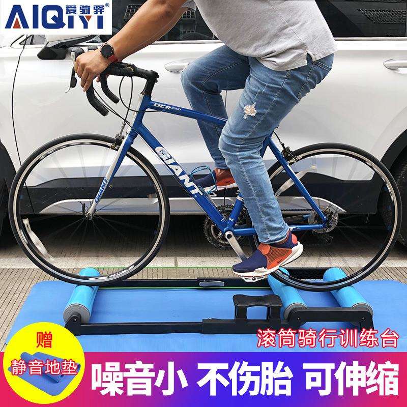 自行车滚筒骑行台室内训练台安全耐用训练架滚筒式家用静音功率款