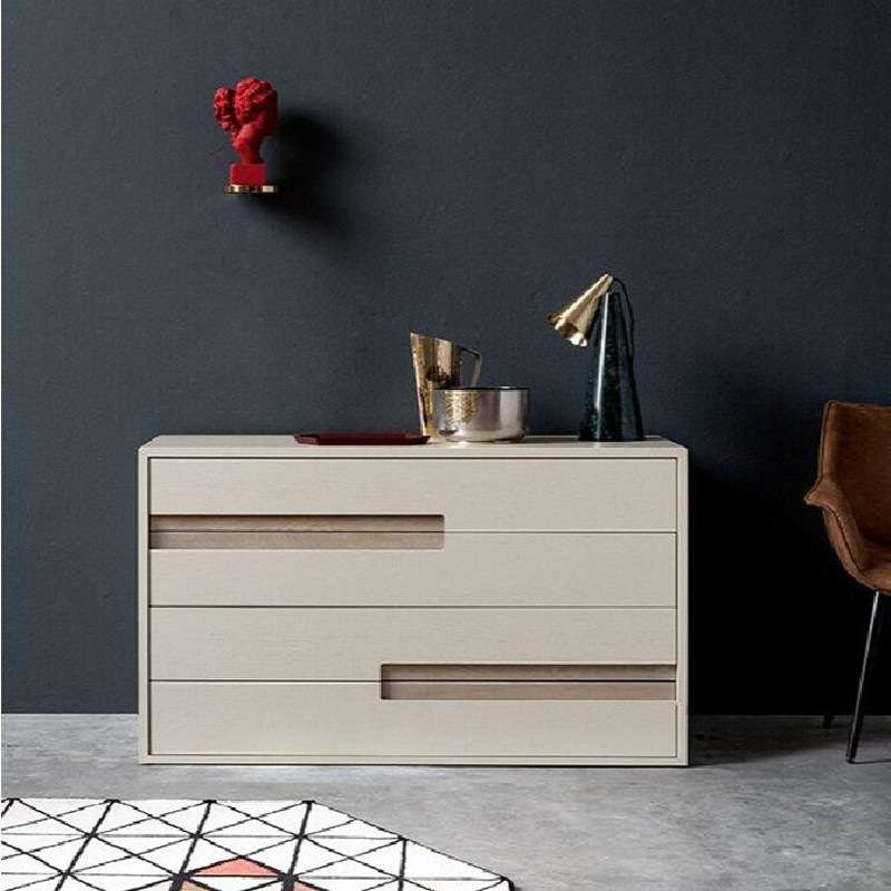 新款床头柜钢琴烤漆二三斗柜现代简约抽屉柜创意个性储物柜收纳柜