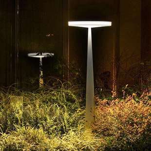 户外防水别墅小区高杆灯简约草坪灯现代庭院景观灯室外路灯LED灯