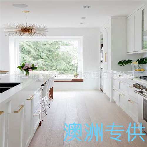 2023款澳洲工程橱柜工厂 High glossy PVC Finish  Cabinet