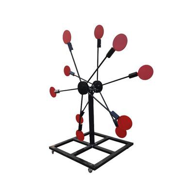 风车靶打靶对抗靶躲闪反应训练器材6mm双层风车靶标