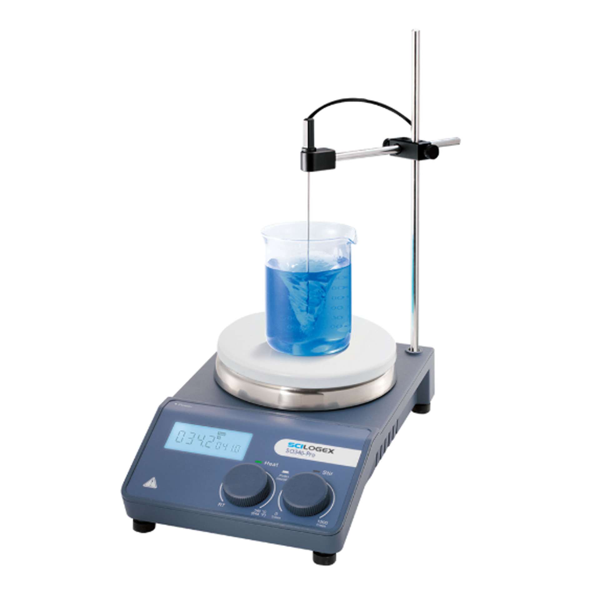 SCILOGEX 新SCI340-Pro老MS-H-Pro+ (HD)LCD数显加热型磁力搅拌器