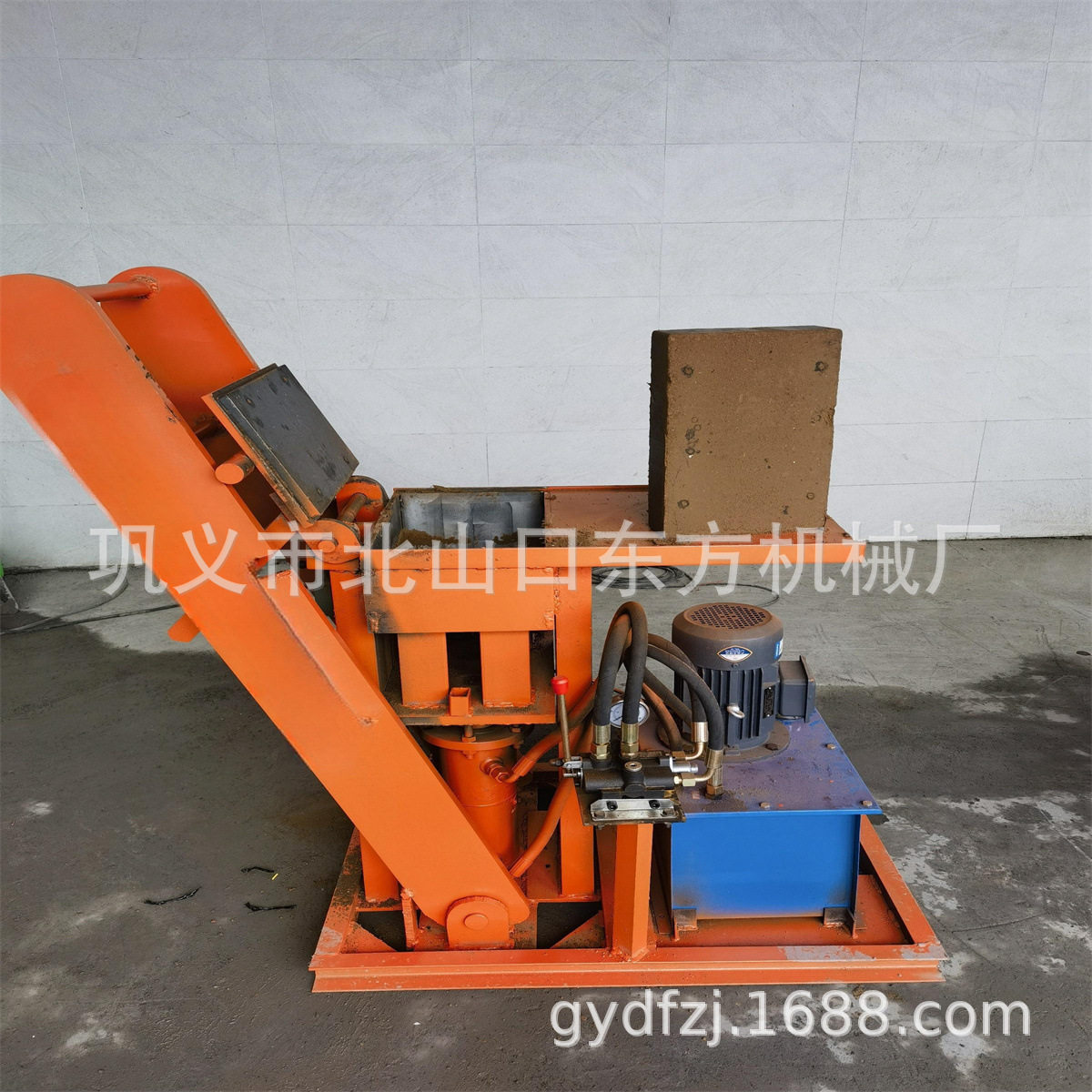 液压实心粘土砖机好操作成型快