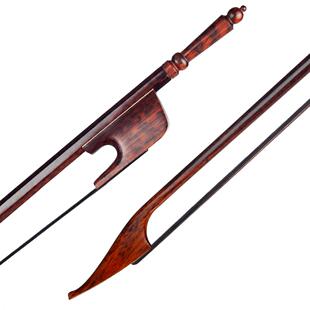 专业蛇木提琴弓巴洛克小提琴弓蛇木尾库黑马毛小提琴弓长螺