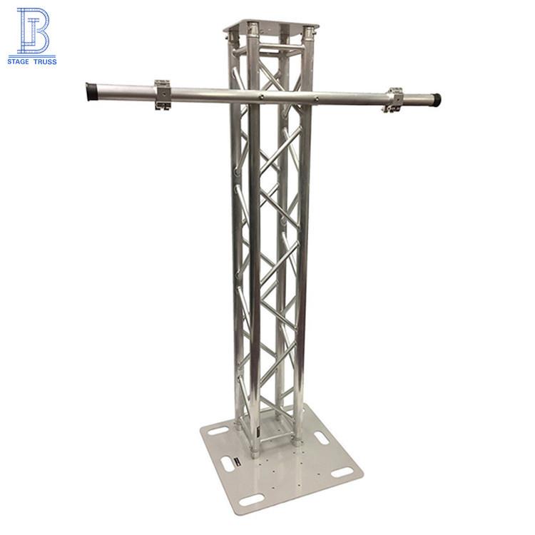 直销铝合金桁架电视架设计制造室内外电视架