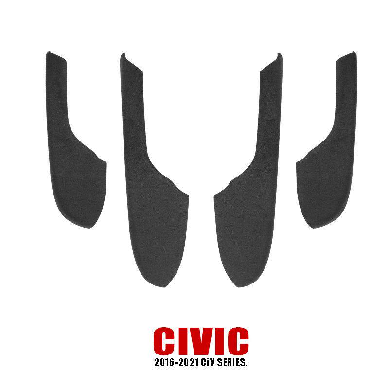 十代思域车门扶手套门板拉手皮套真皮包皮三厢两厢内饰装饰改装