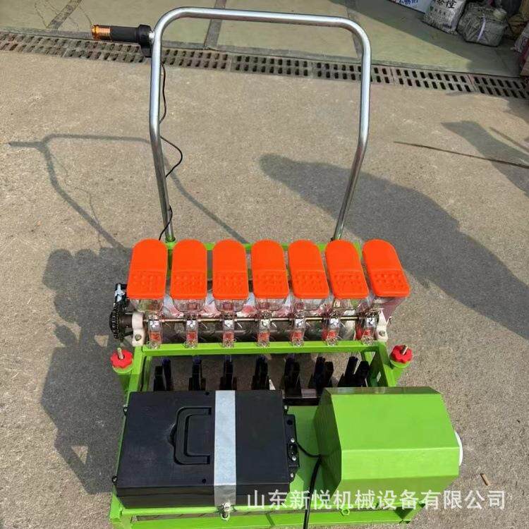 电动小型多行韭菜播种机免间苗精播机4行胡萝卜蔬菜播种机