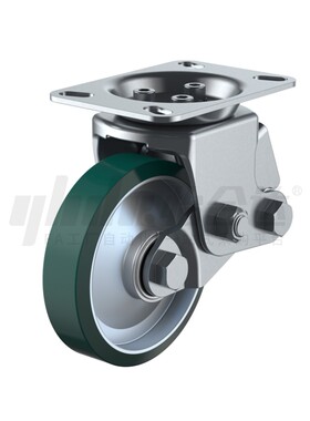 替代怡合达 减震脚轮聚氨酯脚轮J-CVA16-D150-US/J-CVA16-D200-US