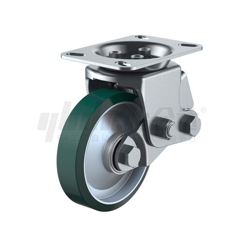 替代怡合达 减震脚轮聚氨酯脚轮J-CVA16-D150-US/J-CVA16-D200-US