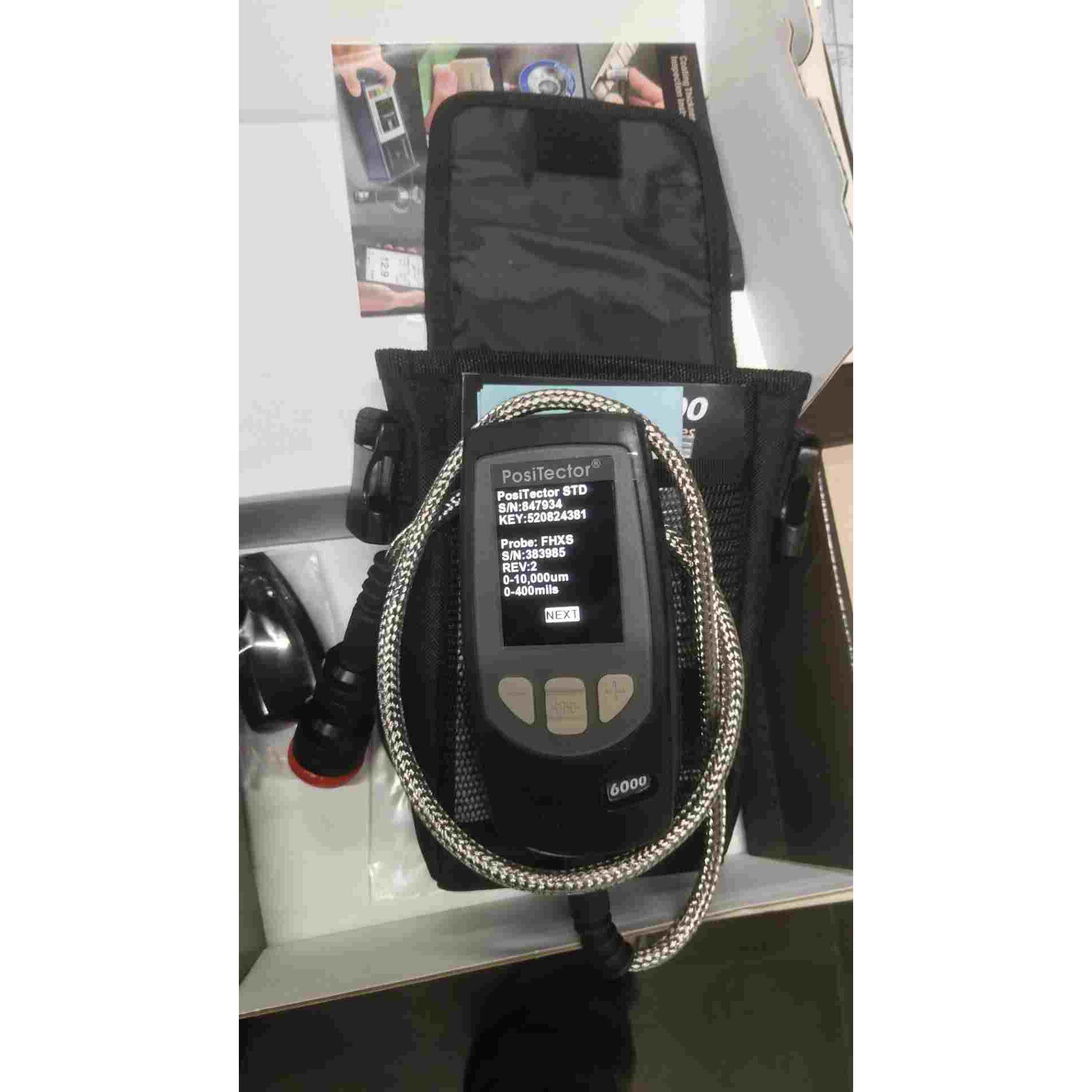美国DeFelsko PosiTector 6000FHXS1涂层测厚仪 高温250度0-10mm