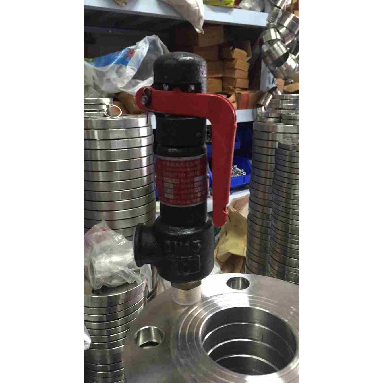 A27H-10弹簧式安全阀/储蓄罐安全阀微启式DN15 DN20 DN25 DN32-50