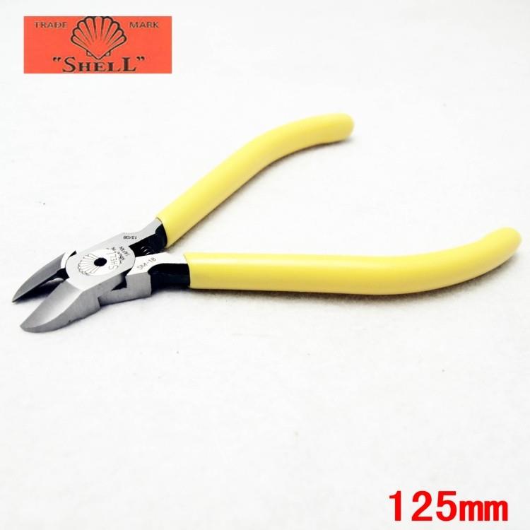 原装 日本贝印 SHELL SM-18斜口钳/SM-20尖嘴钳 5寸电子剪钳125mm