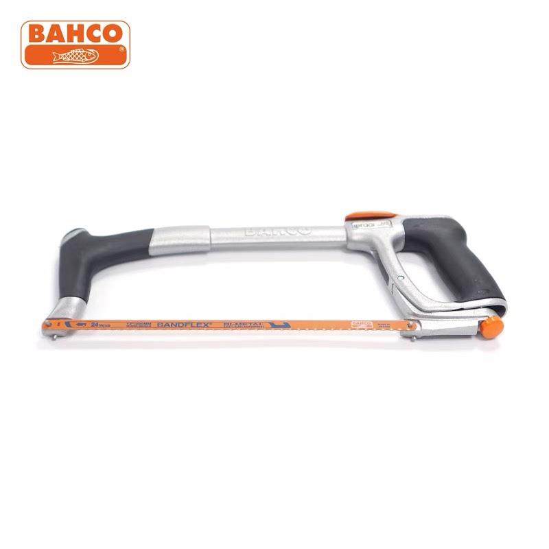 BAHCO百固325进口钢锯架铝合金锯弓林园伐木锯子用多功能手用锯弓
