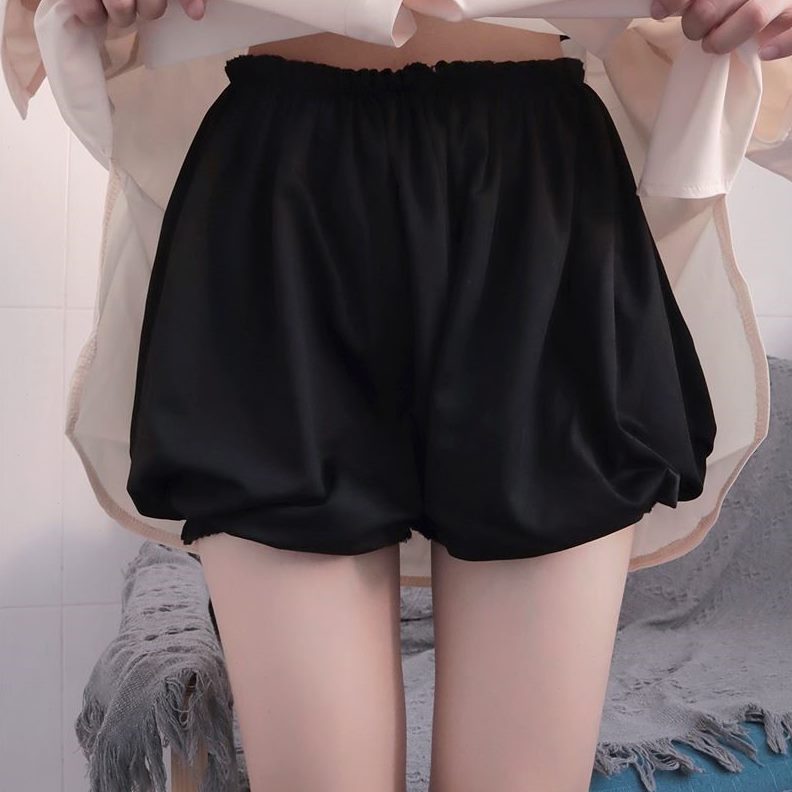 打底裤花苞裤安全裤撑黑色蓬蓬裙南瓜裤jk裙可外穿日式灯笼lolita