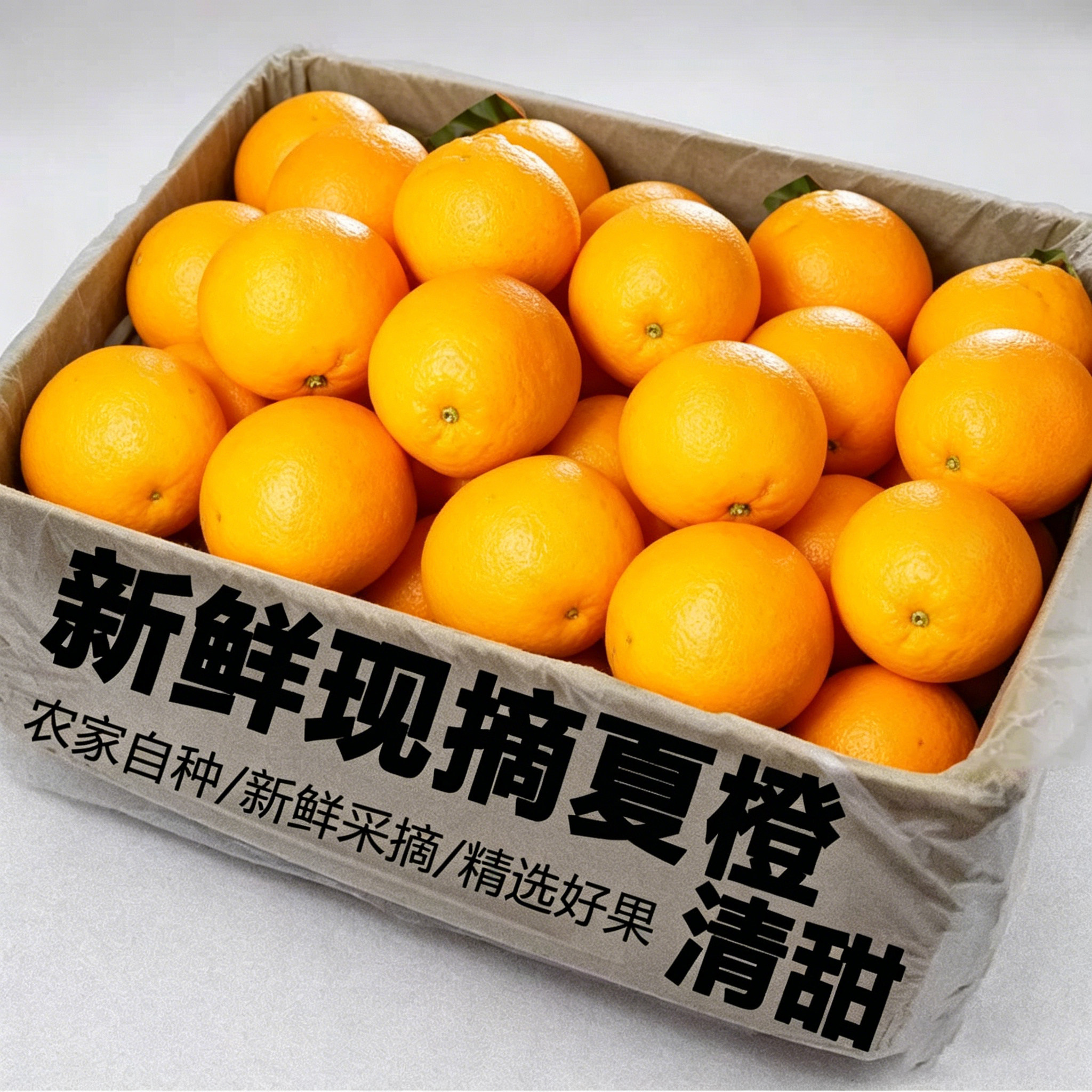 2026新鲜夏橙水果多汁现摘现发