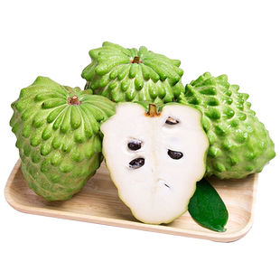 新鲜凤梨释迦果5牛奶大目番荔枝佛头摩尼果斤当季水果整箱10林檎