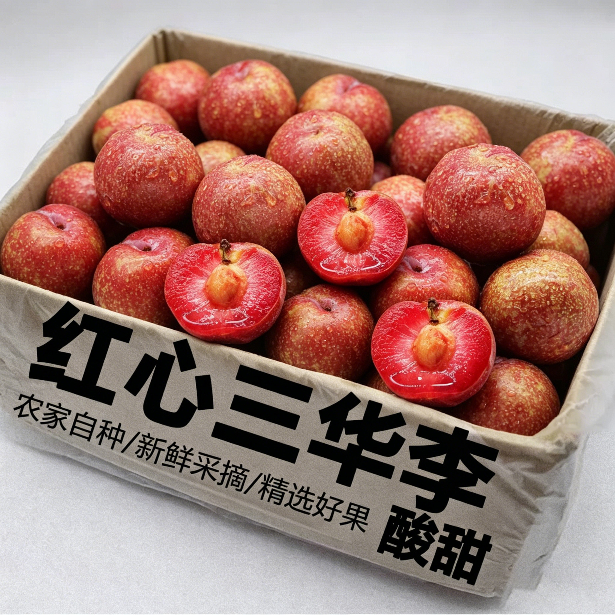 广东三华李应季水果5斤新鲜