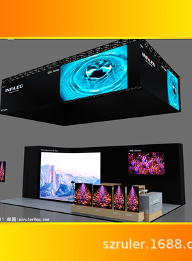 泰国曼谷infocomm Asia 会展展览展台设计制作装修搭建一站式服务