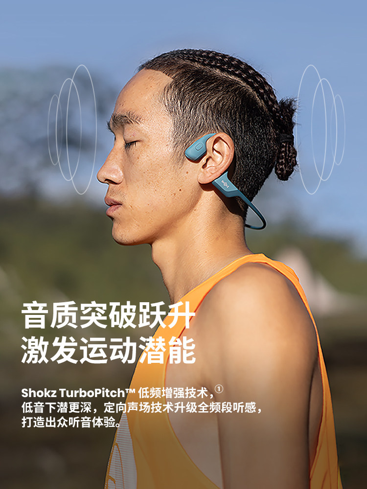Shokz Shaoyin Openrun Pro Contuction bluetooth-гарнитура беспроводной движение бег наушники Нет ухо S810