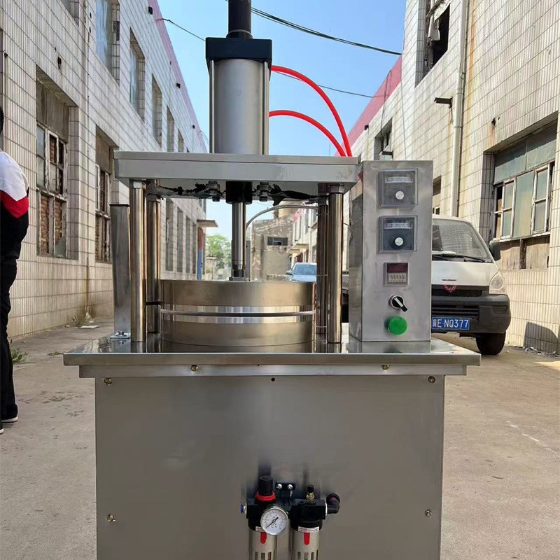 单饼机全自动数控液压压饼机 小型商用卤肉卷饼机 自熟水洛馍机