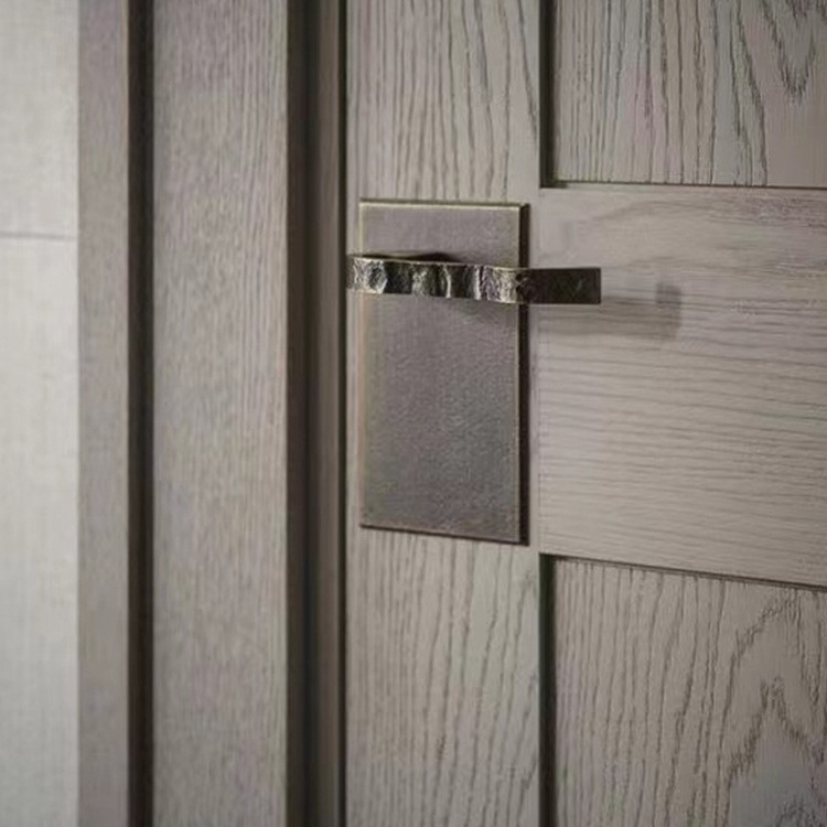 南京翰铭新中式别墅实木门雕花 卧室内开卧室房间室内复合实木门