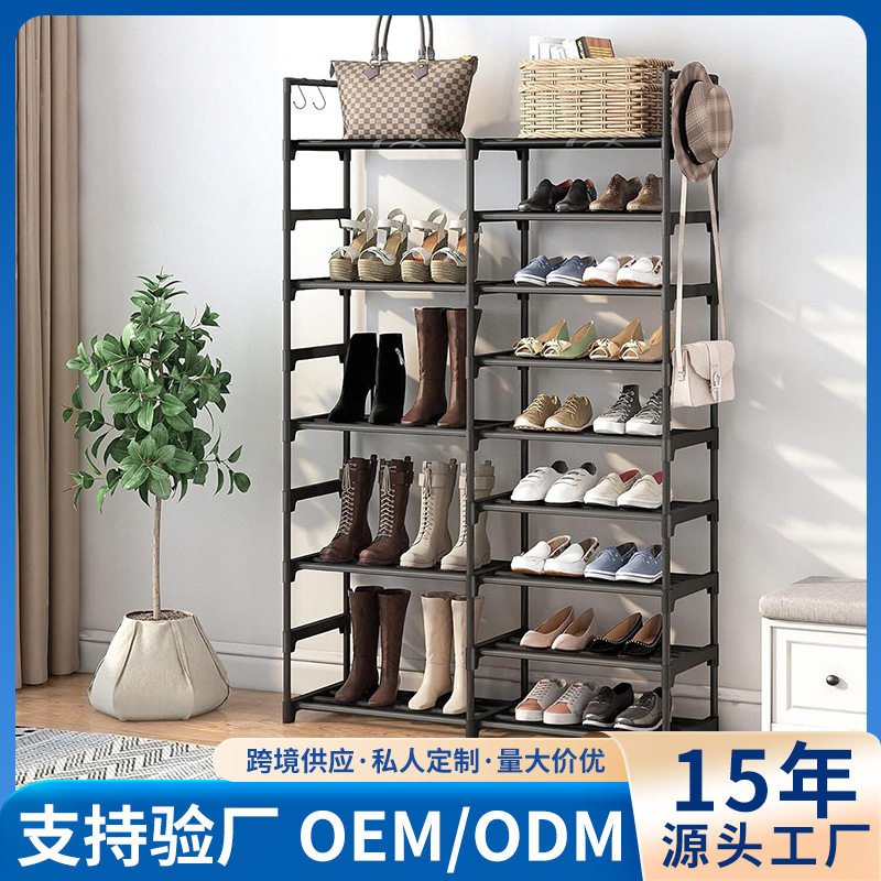家用多层钢管简易组装鞋架