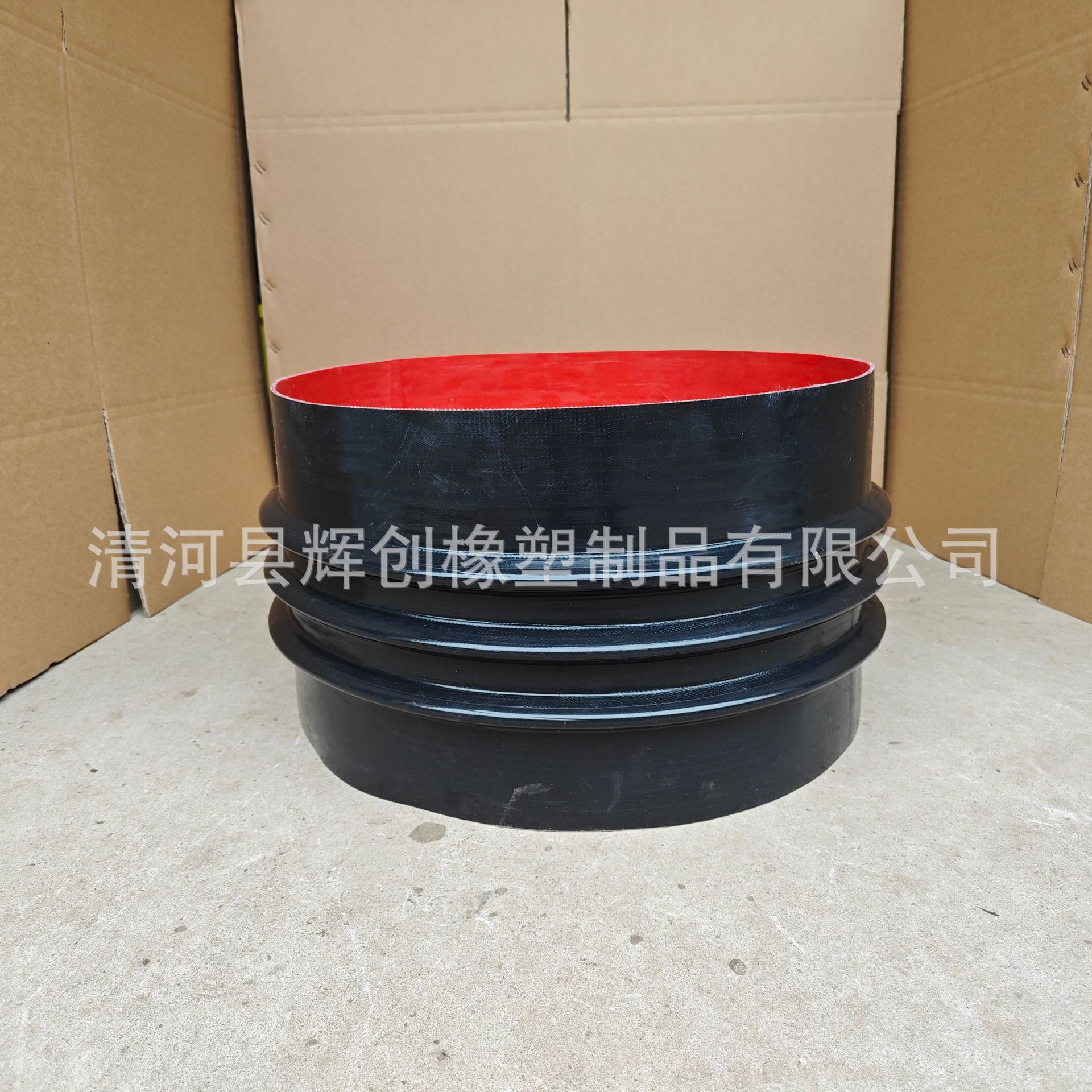 桥梁高架PVC橡胶波纹排水伸缩管