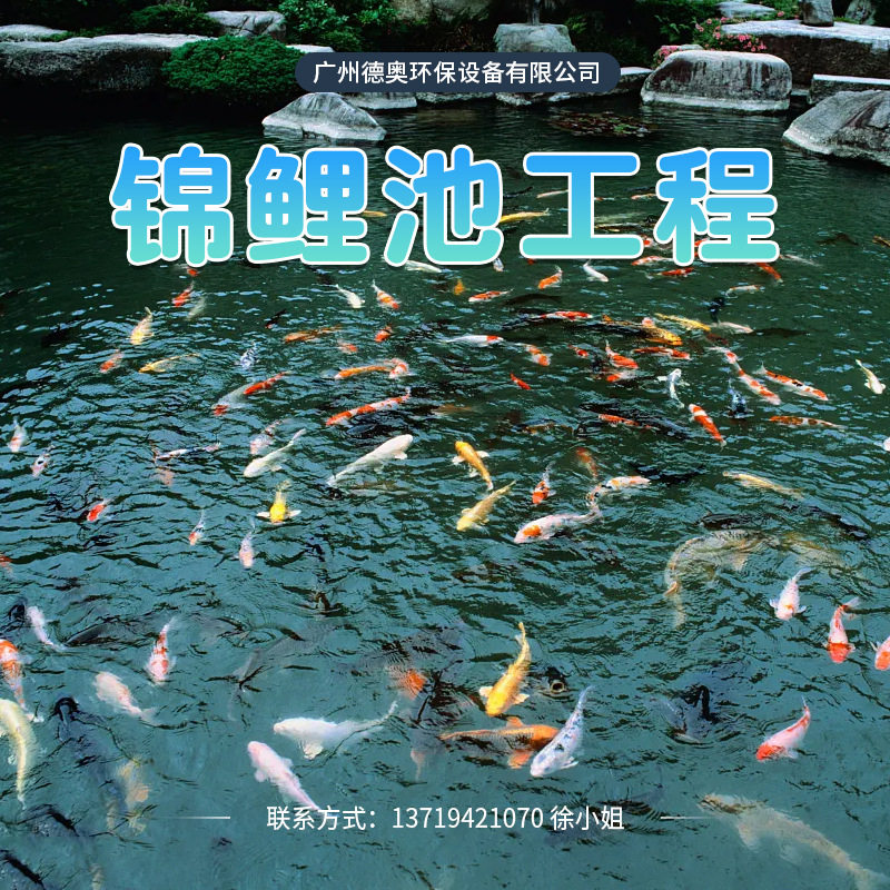 广州锦鲤池假山上门设计安装