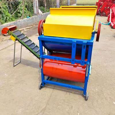 河北地区用花生摘果机带自动装袋花生去秧子机器花生打果机除秧子