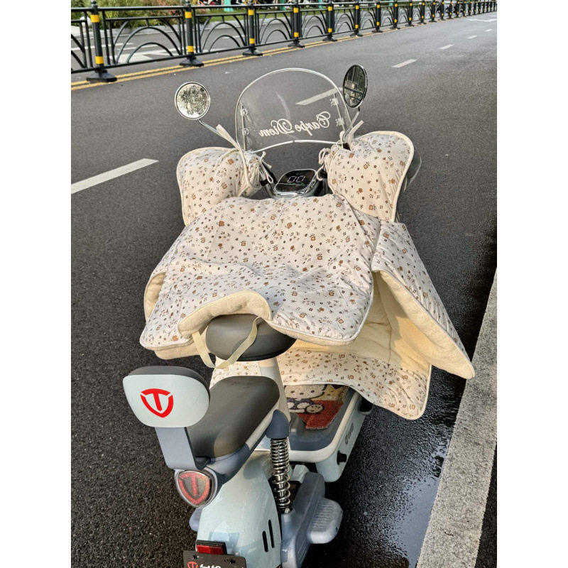 电动车挡风被厚款冬季加厚加宽防水防雨防雨罩防寒加绒新款包邮发