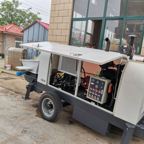 HBTS40-10-82CONCRETE PUMP 40柴油泵 82KW潍柴动力 大流量污水泵