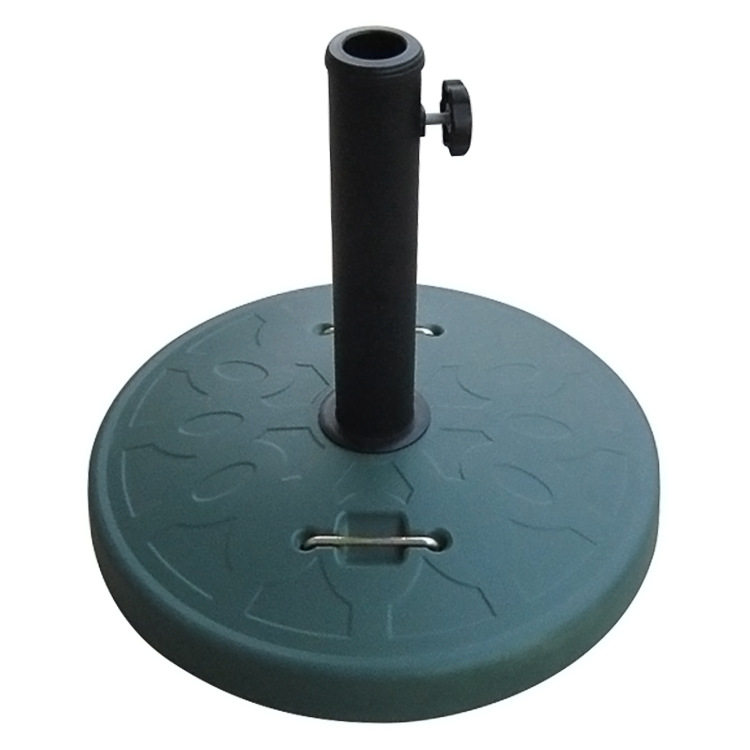 产地货源户外遮阳伞中柱伞用底座 22kg水泥伞座