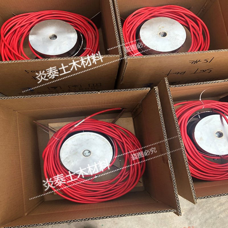 0-5000kn地铁基坑支撑梁振弦式轴力计管廊建筑钢围堰反力计