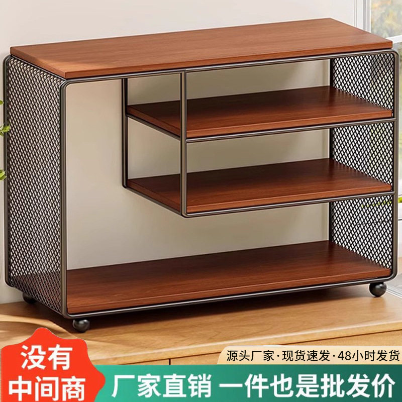 桌面书架办公电脑桌上多层收纳架简易整理架家用室内小书柜置物架