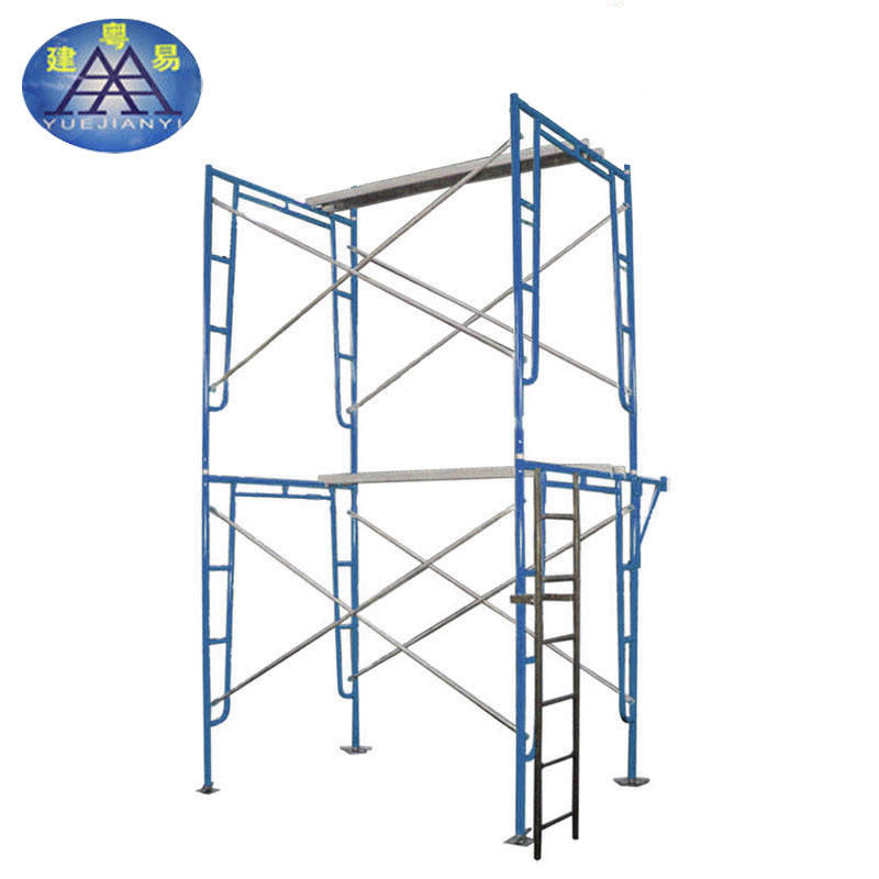粤建易生产移动门式脚手架 室内外装修活动架登高架子镀锌脚手架