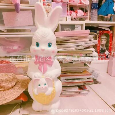 小宅同款少女心美式复古兔子灯
