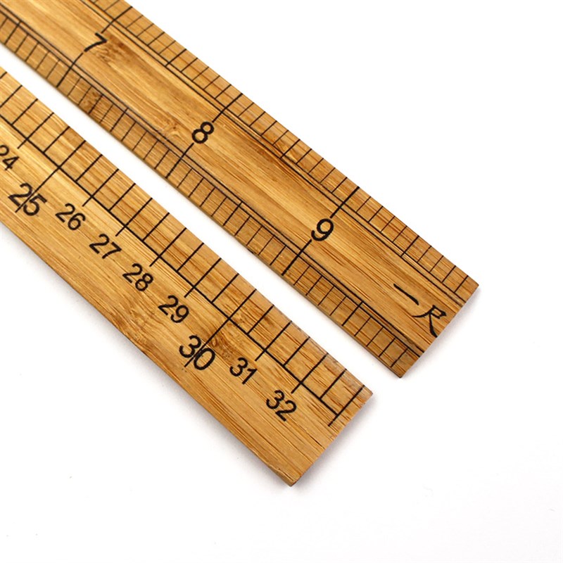 市尺竹尺测量衣服的尺子服装裁缝工具木尺无1米量衣尺30缝纫直尺
