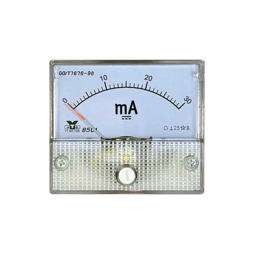 85C1-a直流电流表毫安表微安表100a 50ua300ma安培表直接式小表头