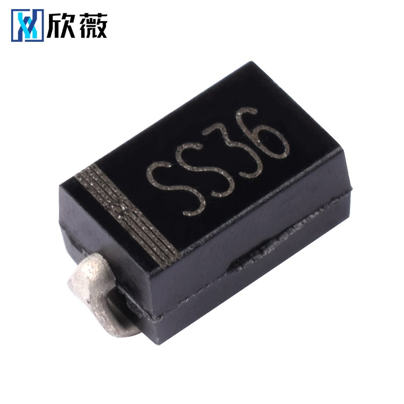 SS16/24/26/36/56肖特基整流二极管SR160/240/260/360/560贴片SMA